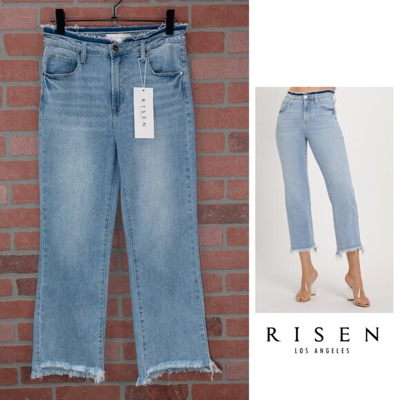 RISEN Denim - RISEN Crop Flare Jeans - Size 9/29
